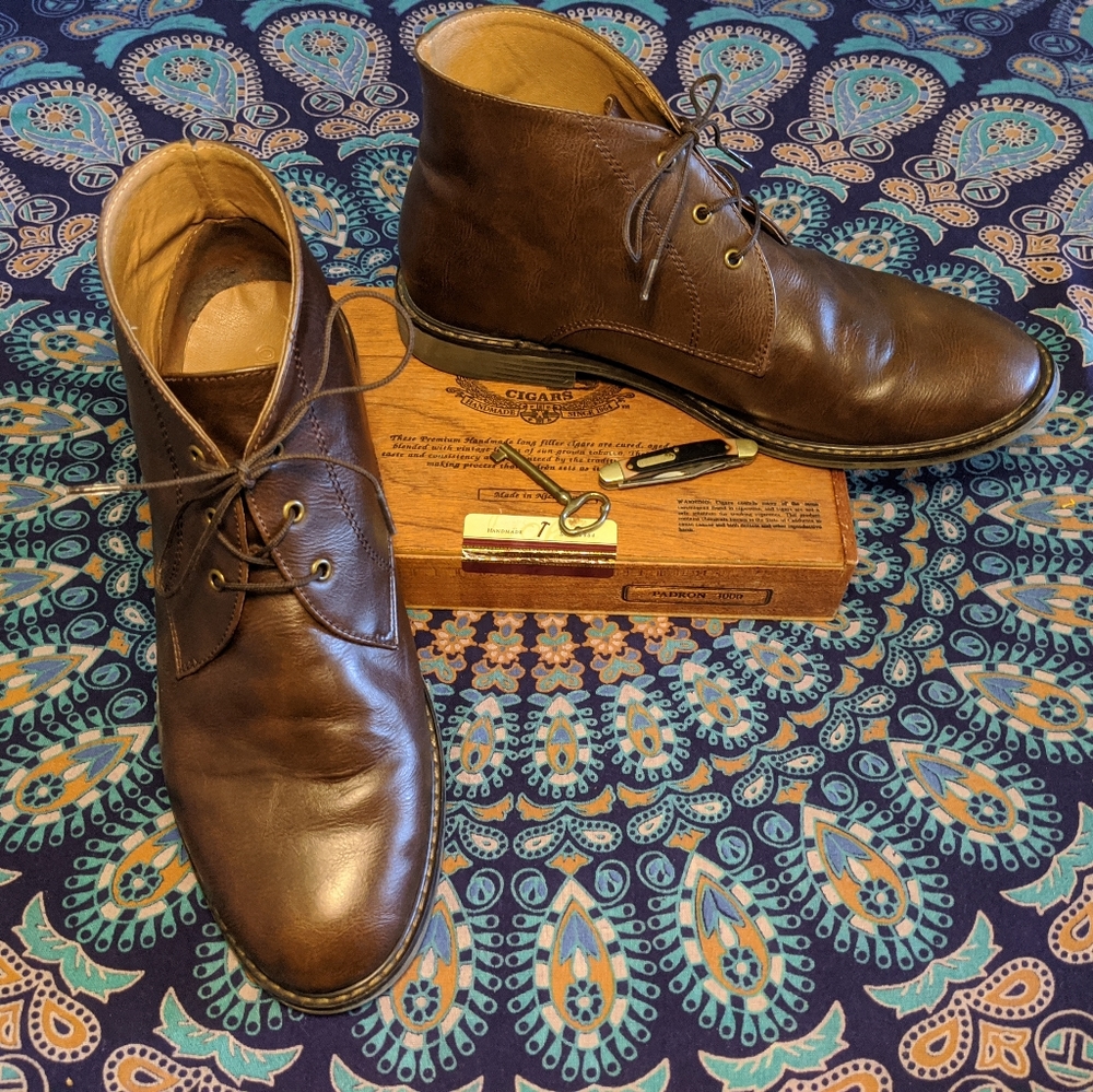 Old Navy || Faux Leather || Chukka Boot